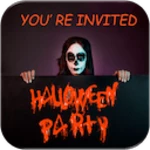 halloween invitation android application logo